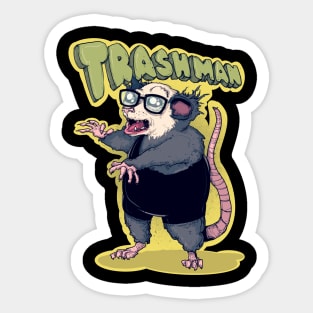 Trashman Sticker